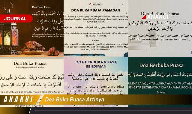 doa buka puasa artinya doa buka puasa artinya