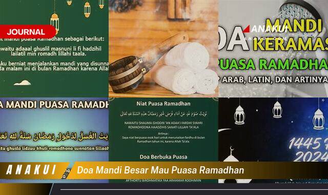 doa mandi besar mau puasa ramadhan doa mandi besar mau puasa ramadhan