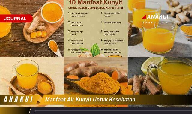 Inilah 10 Manfaat Air Kunyit untuk Kesehatan yang Bikin Kamu Penasaran