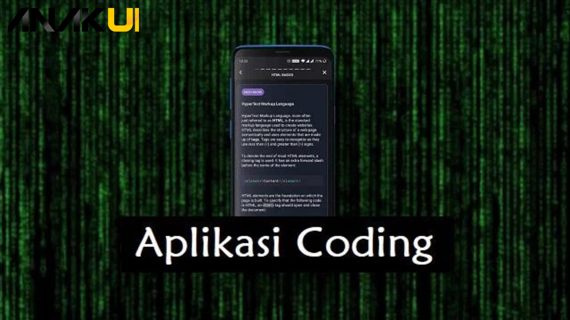 Aplikasi Coding Untuk Pemula