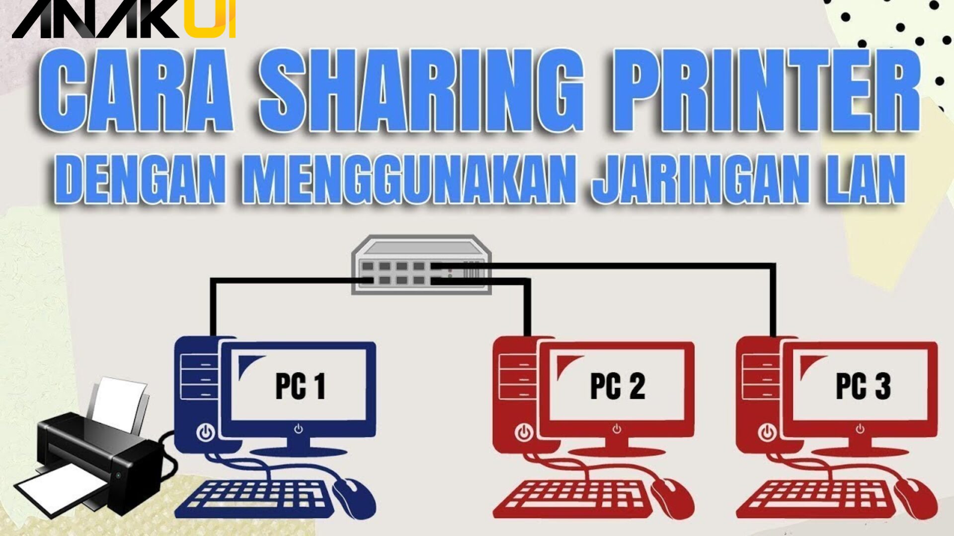 Cara Sharing Printer Lewat LAN