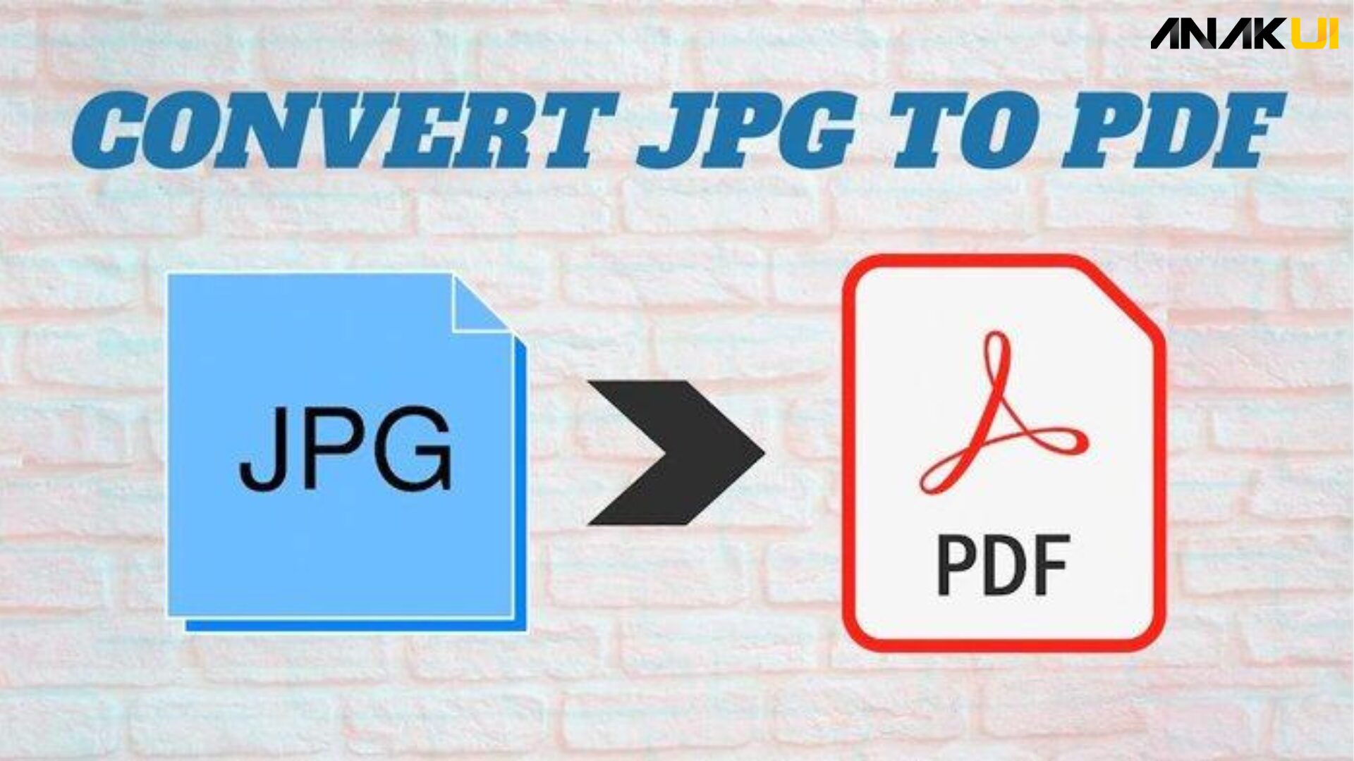 Cara Mengubah Foto Ke PDF