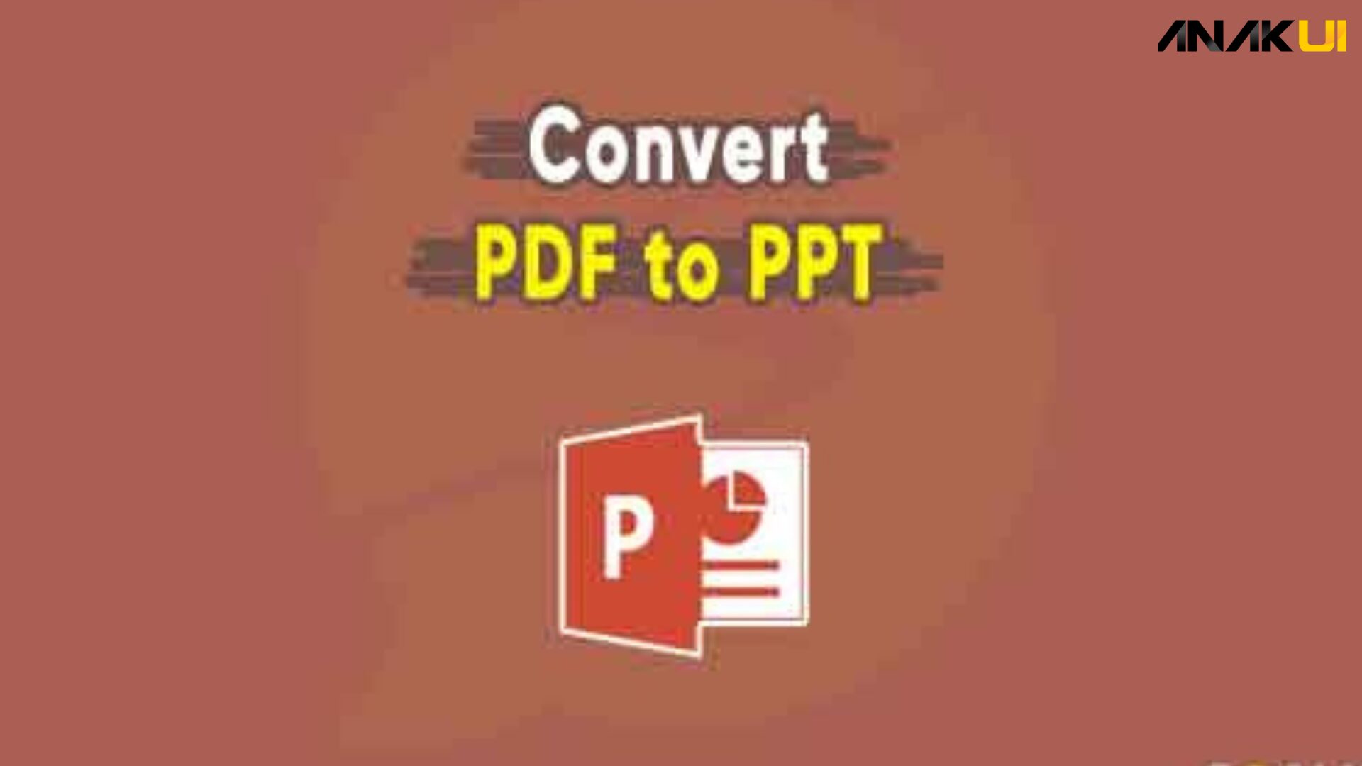 Cara Mengubah PDF ke PowerPoint