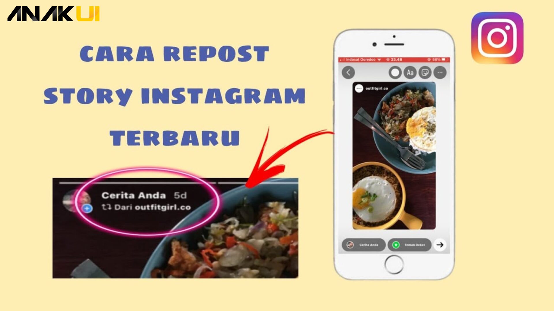 Cara Repost Story Instagram Terbaru