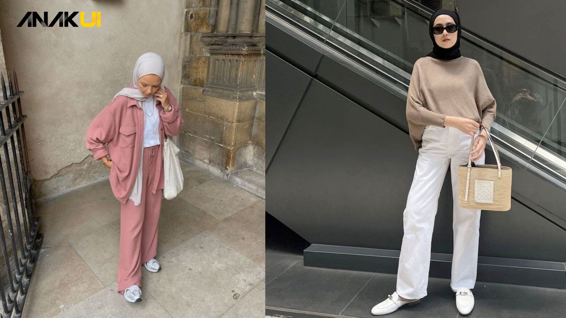 minimalis modest hijab