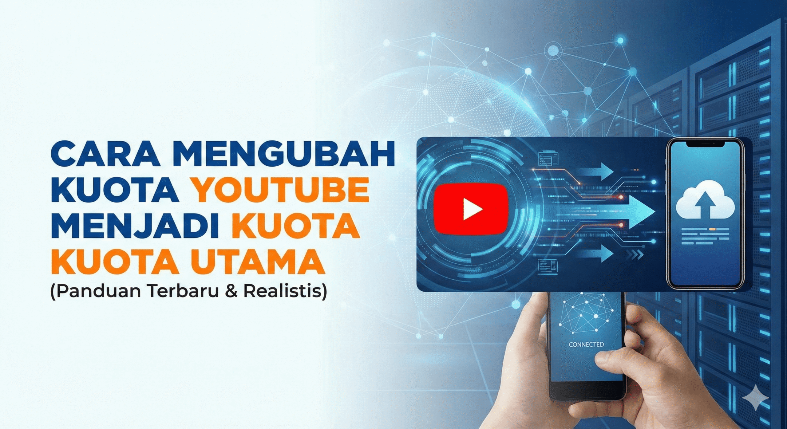 Cara Mengubah Kuota YouTube Jadi Kuota Utama (Update Terbaru)